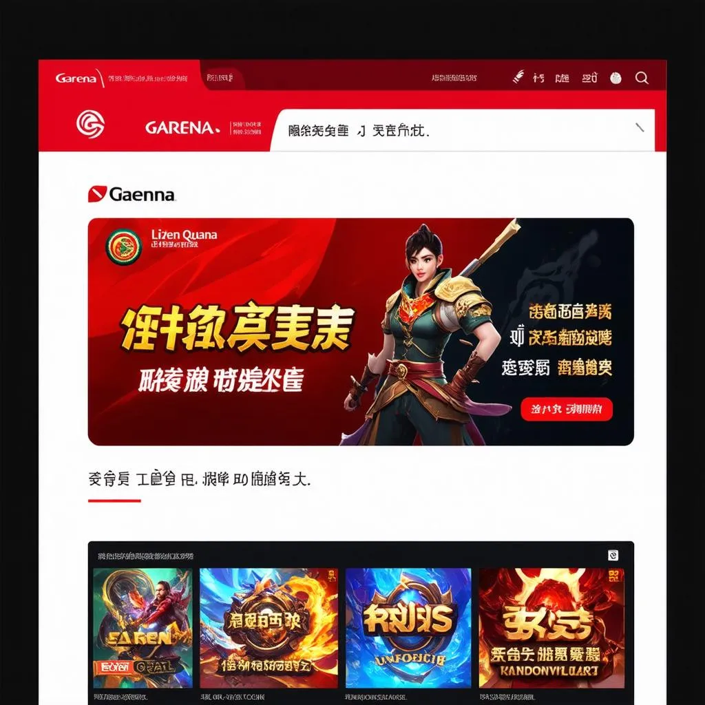 Trang chủ Garena