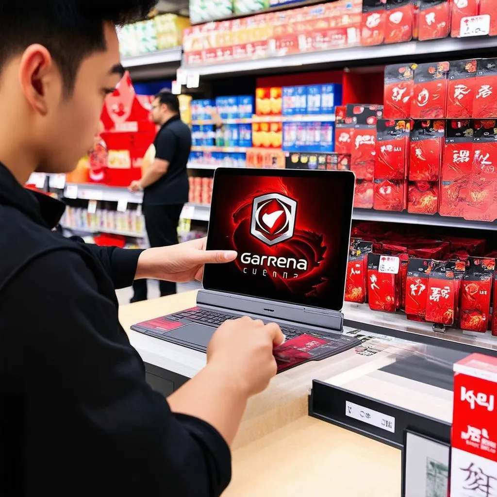 Mua thẻ cào Garena