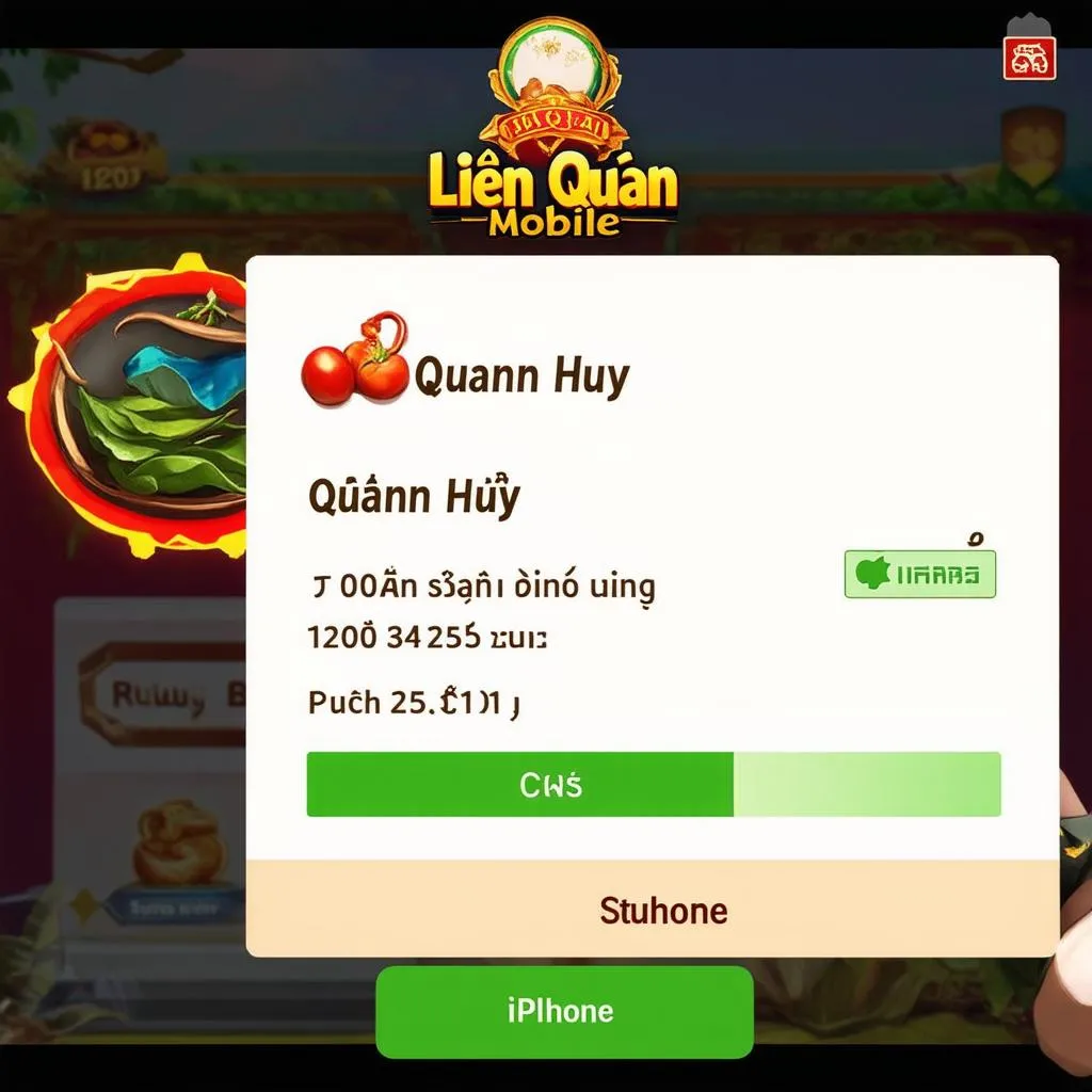 Nạp thẻ Liên Quân Mobile trong game