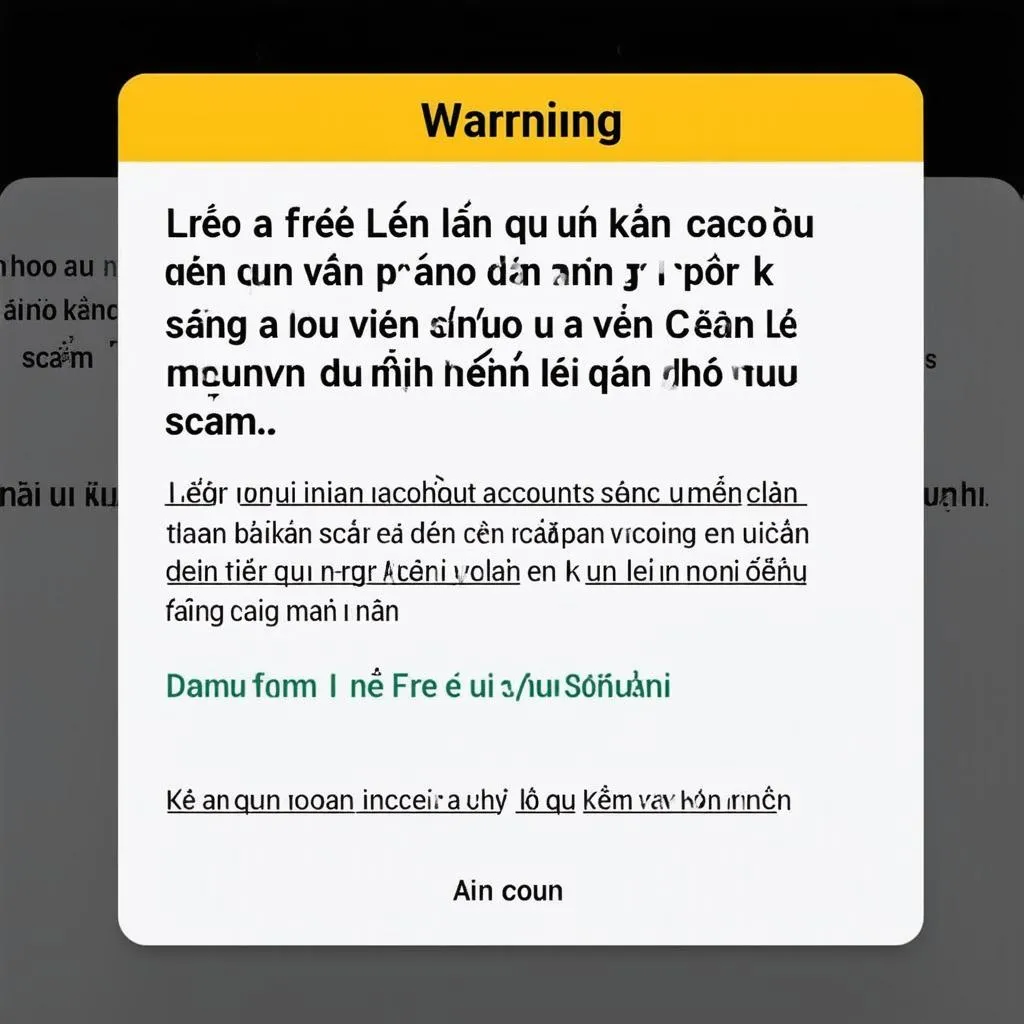 Cảnh báo lừa đảo nhận acc Liên Quân miễn phí