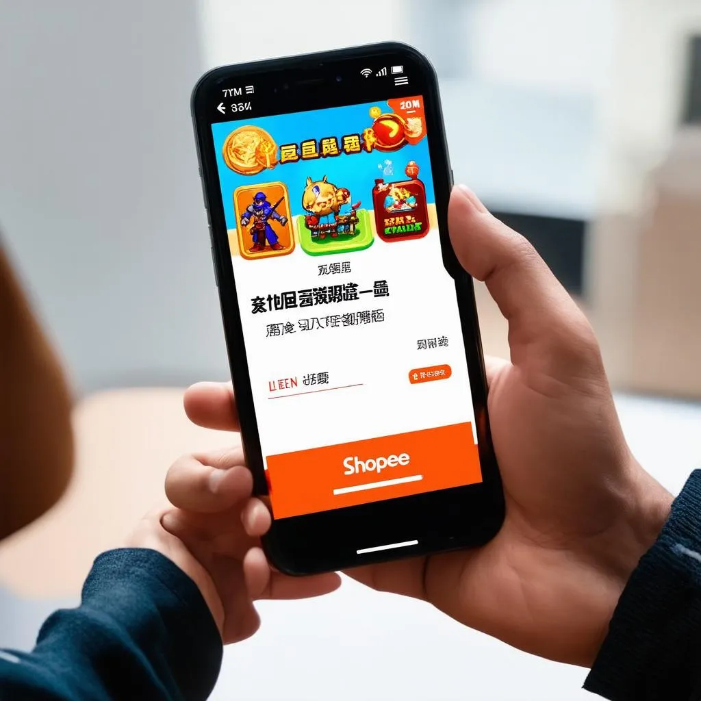 Nhận code Liên Quân trên Shopee