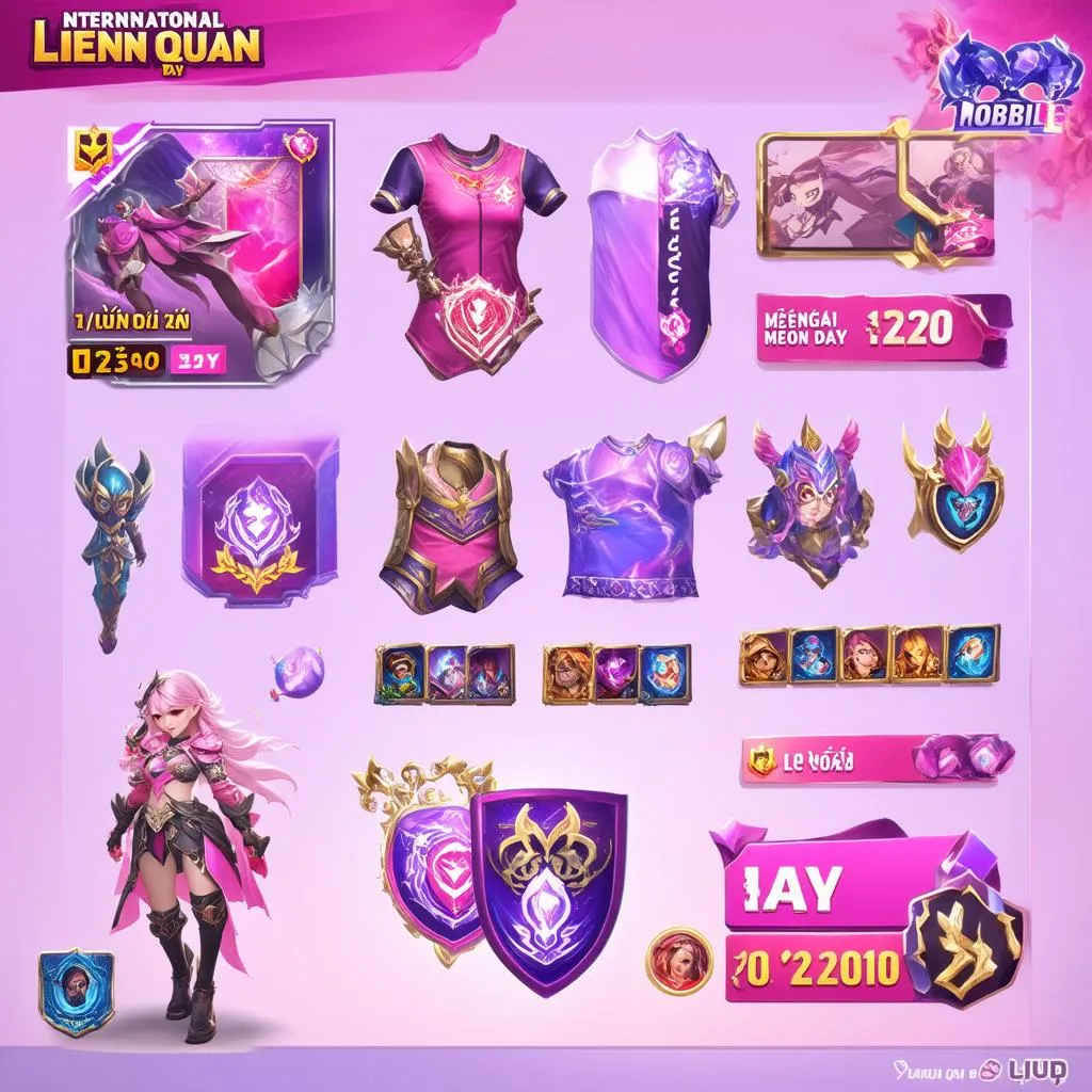 Quà tặng 8/3 Liên Quân Mobile