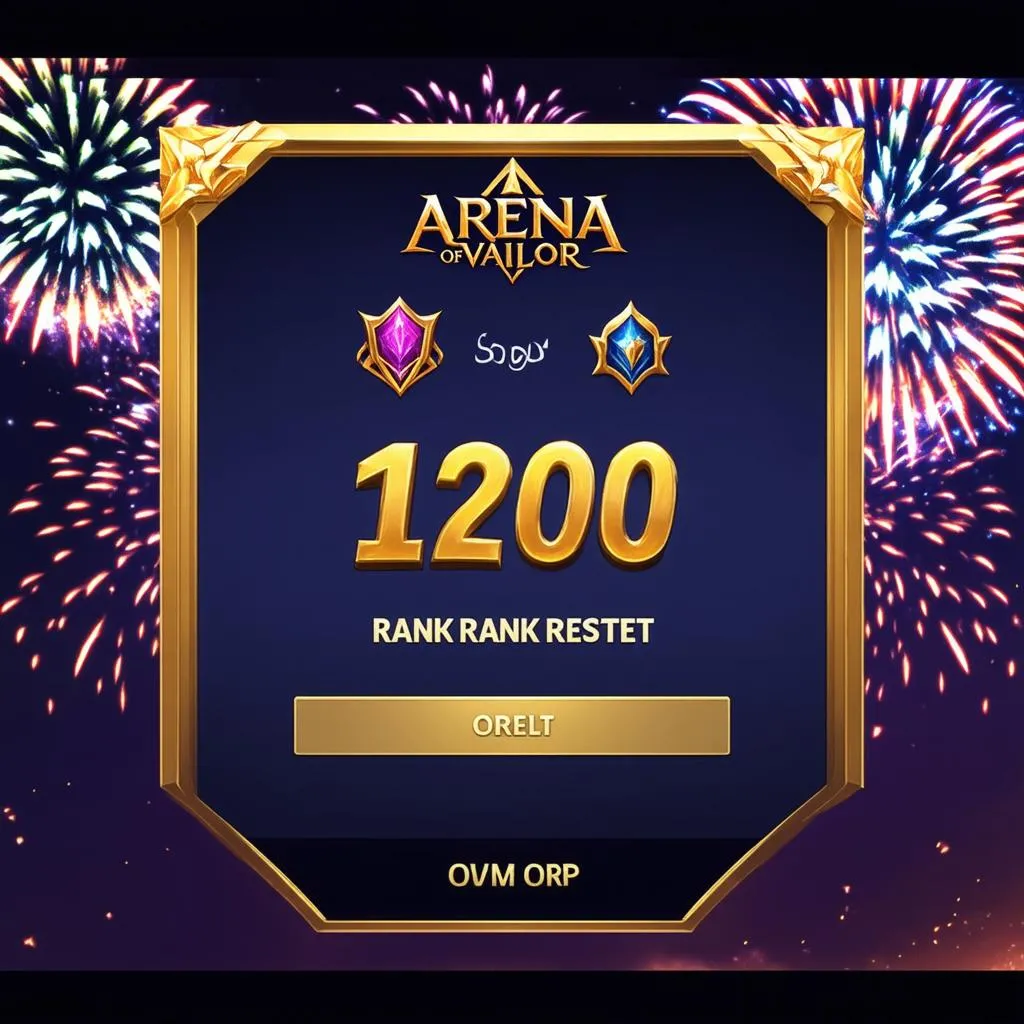 reset rank liên quân