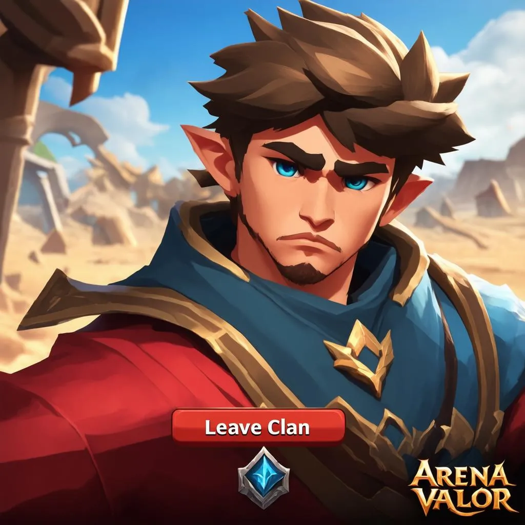 Leaving a clan in Arena of Valor