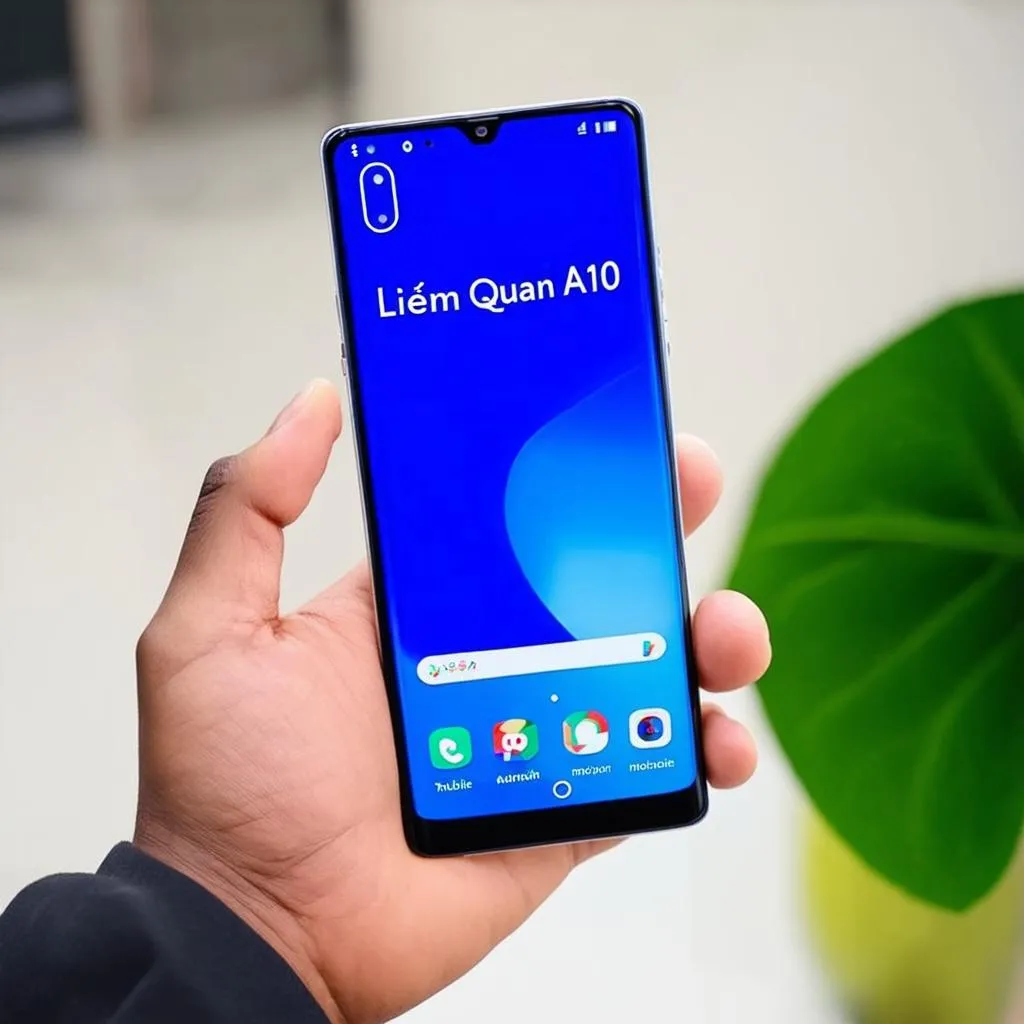 Samsung Galaxy A10 chơi Liên Quân