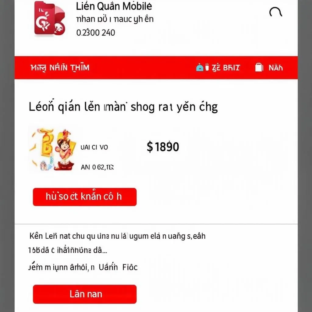 Shop Liên Quân Giả Mạo