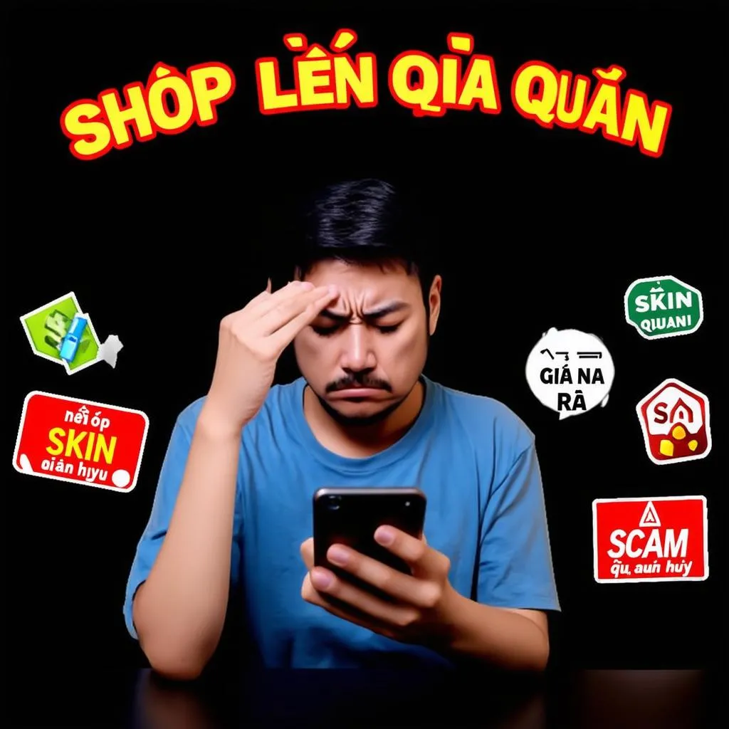 Cạm bẫy Shop Liên Quân lừa đảo