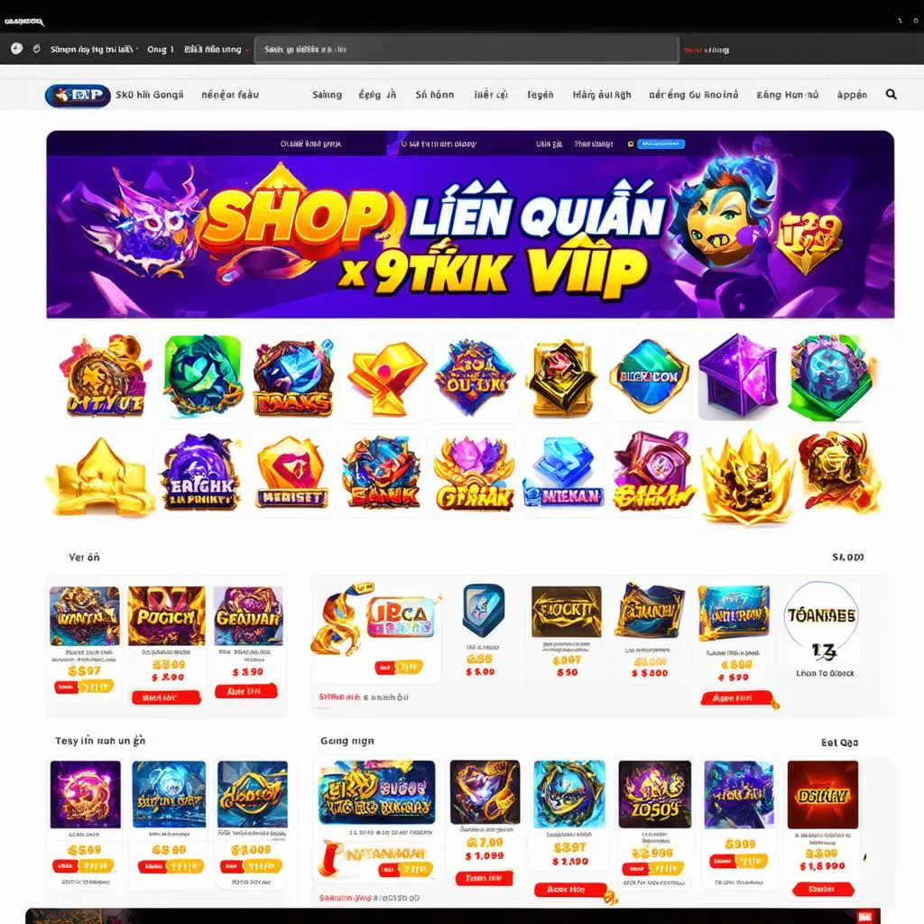 Shop Liên Quân Lừa Đảo