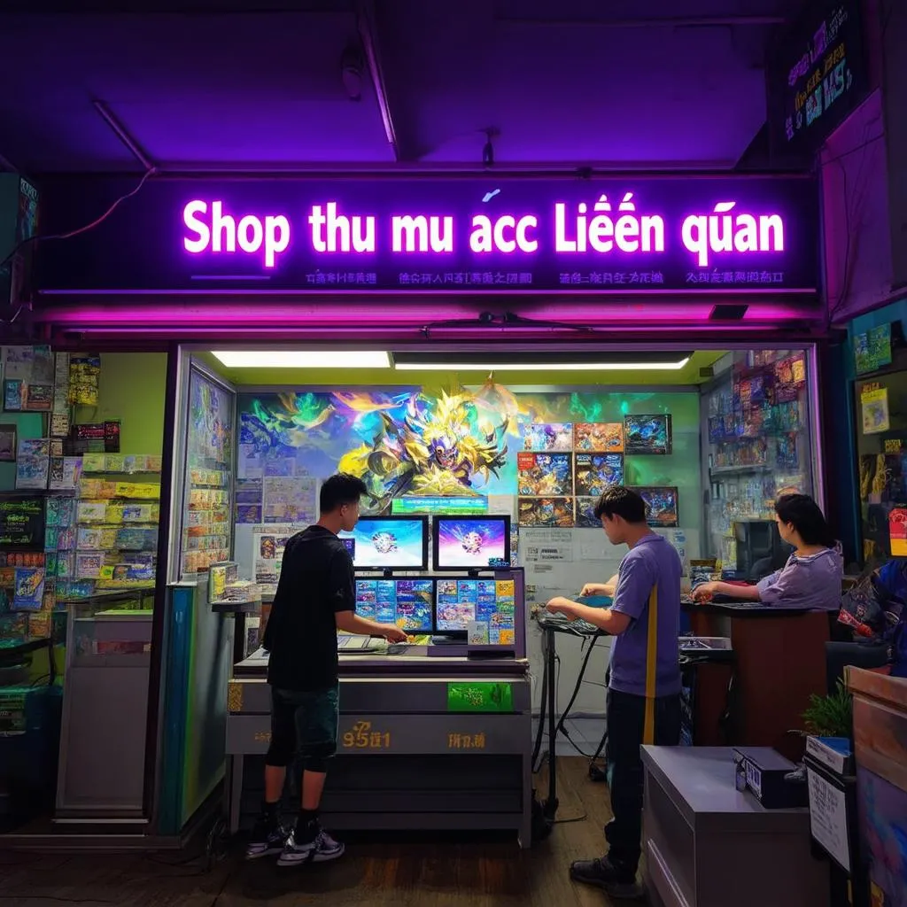 Shop thu mua acc Liên Quân