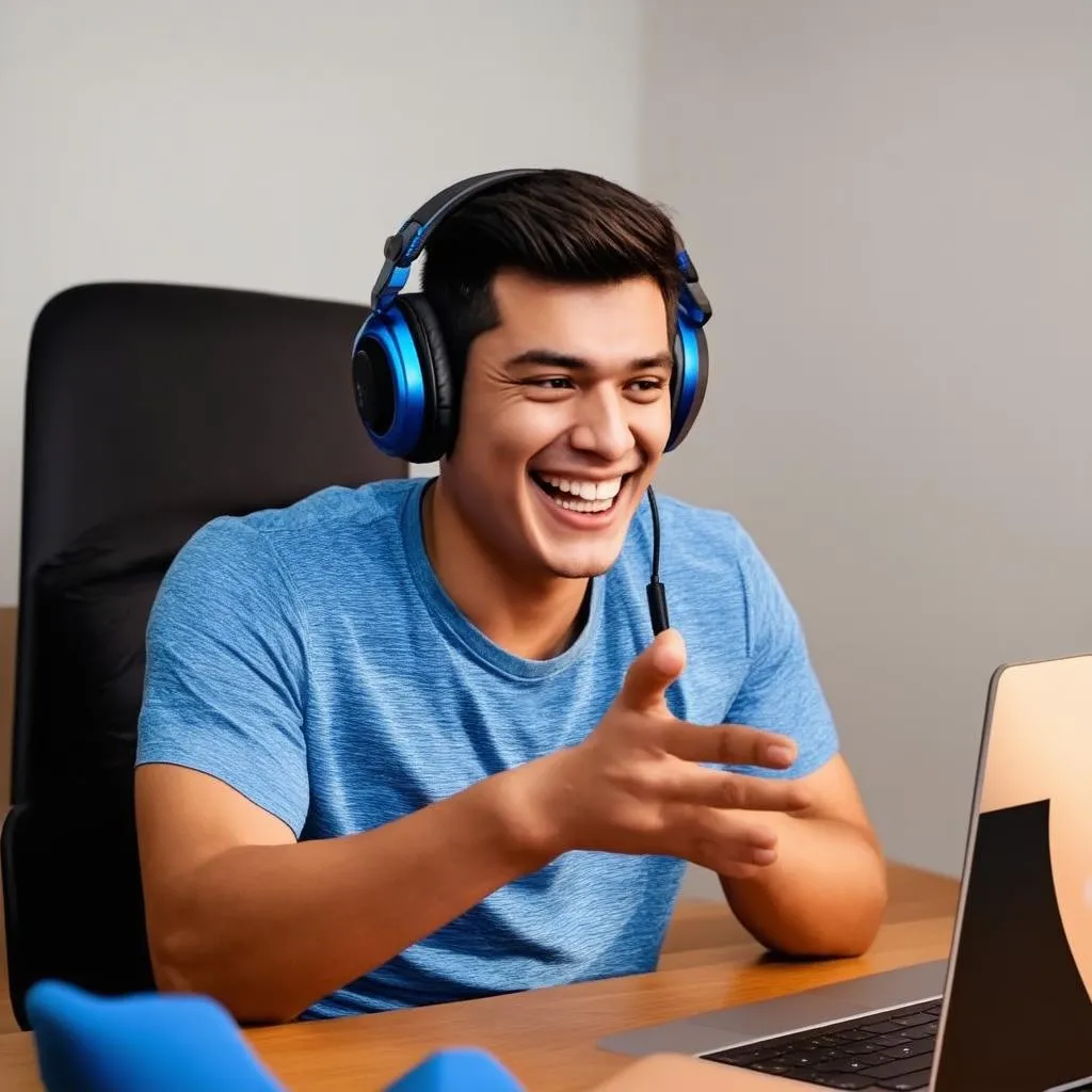 Streamer Tuấn Peo livestream trò chuyện cùng fan