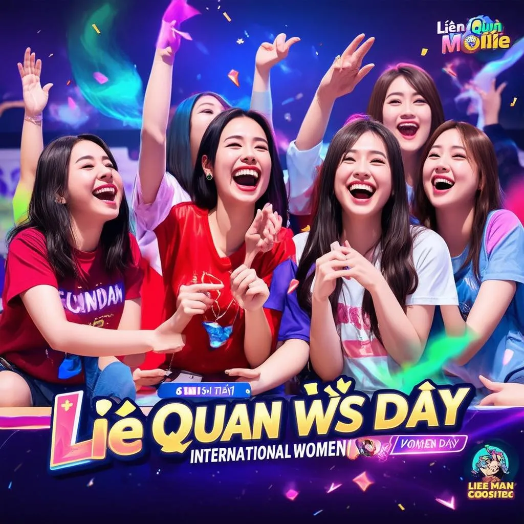 Sự kiện Liên Quân Mobile 8/3 - Game thủ nữ