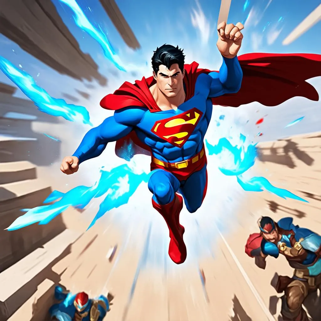 Superman tấn công siêu thanh