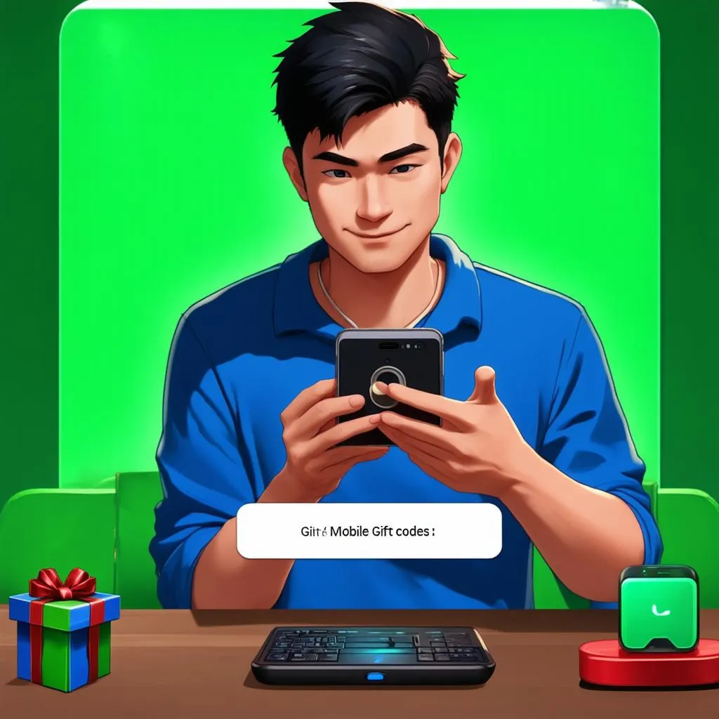 Game thủ đang tìm kiếm code gift Liên Quân