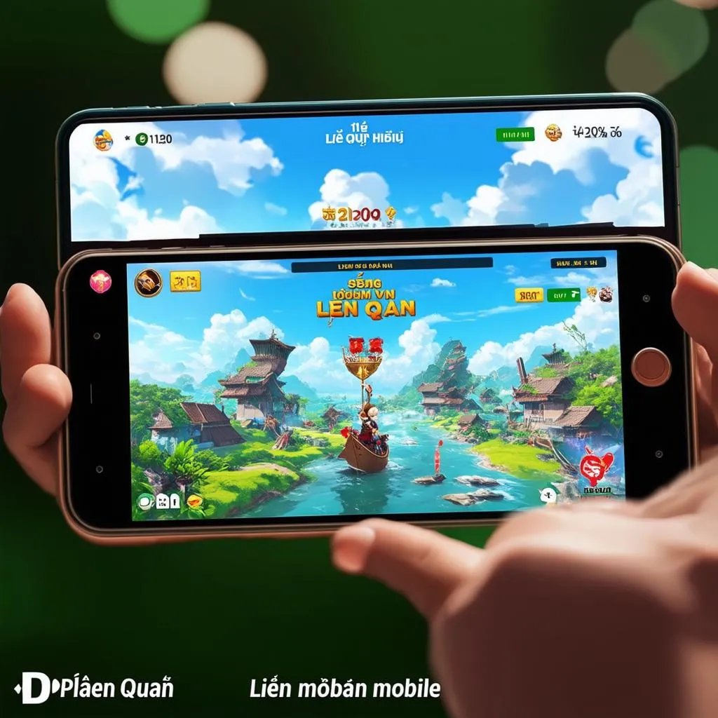 Giao diện chơi game Liên Quân Mobile trên LDPlayer