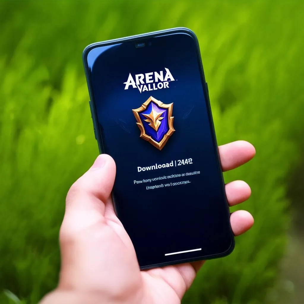 Download game Arena of Valor on the phone