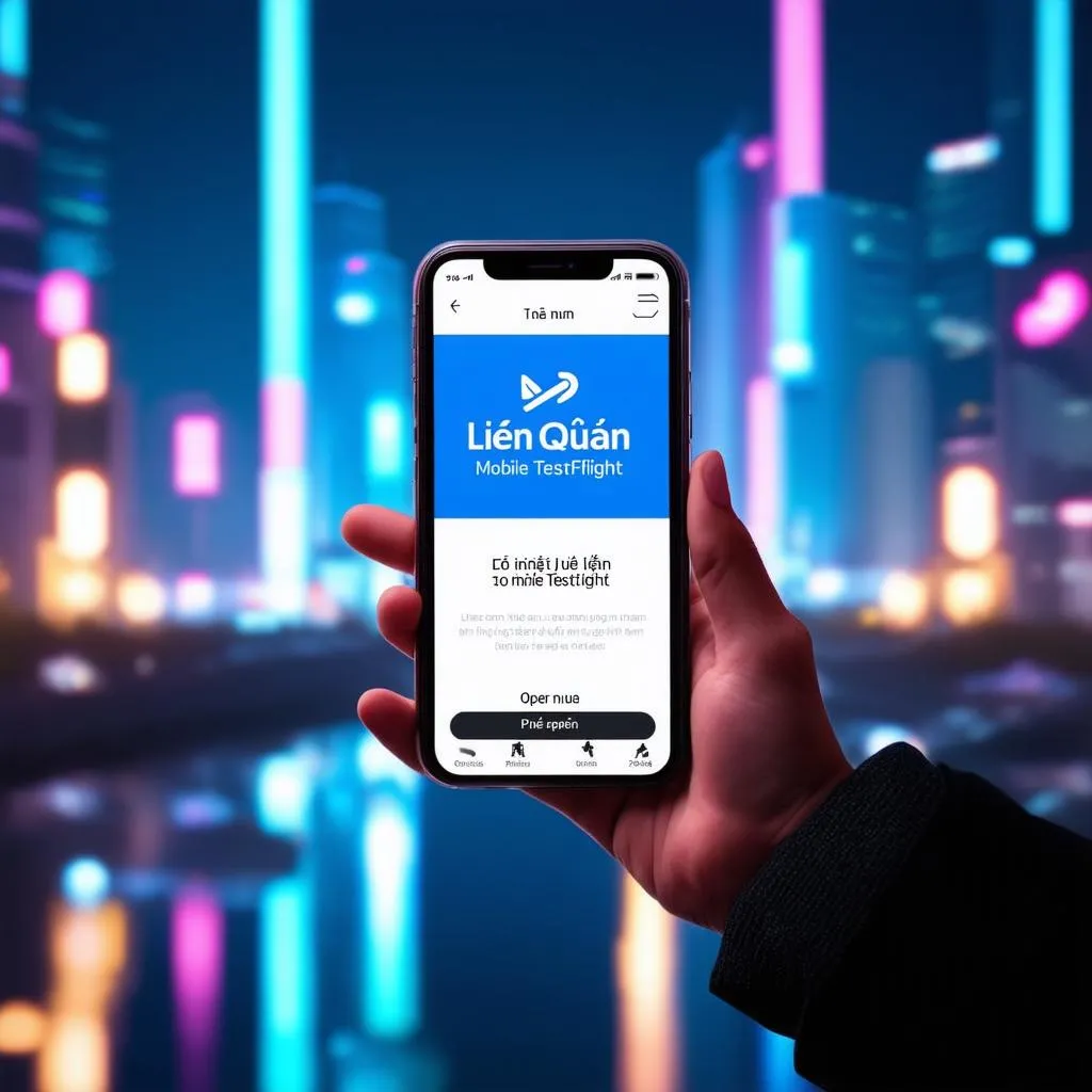 Tải Liên Quân Testflight