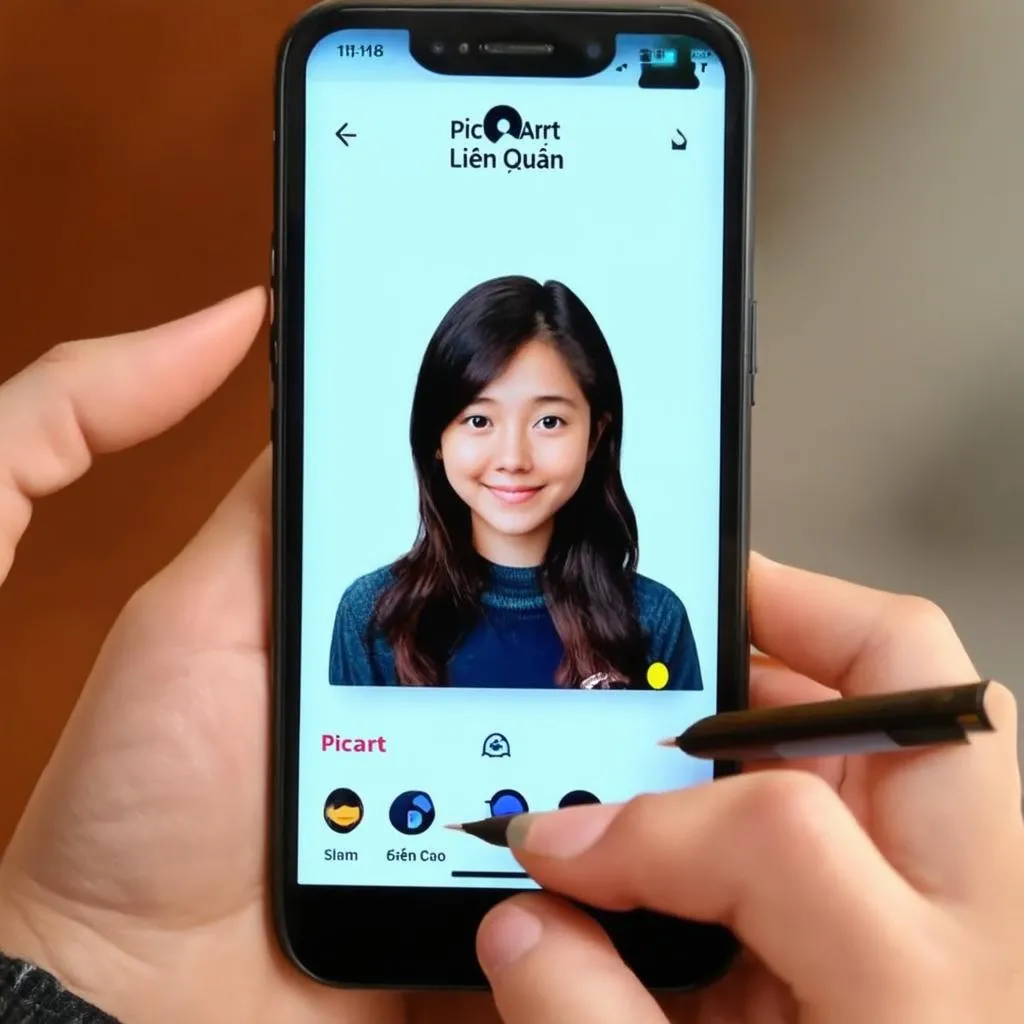 Tạo avatar Liên Quân Mobile trên PicsArt