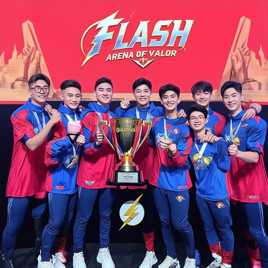 Team Flash vô địch