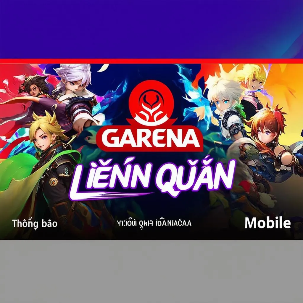 Thông báo Garena Liên Quân Mobile