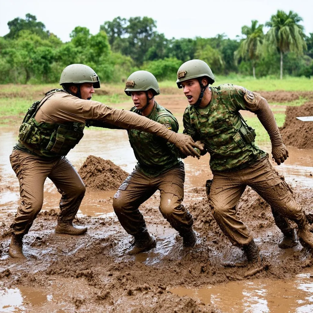 Tinh thần đồng đội trong quân đội