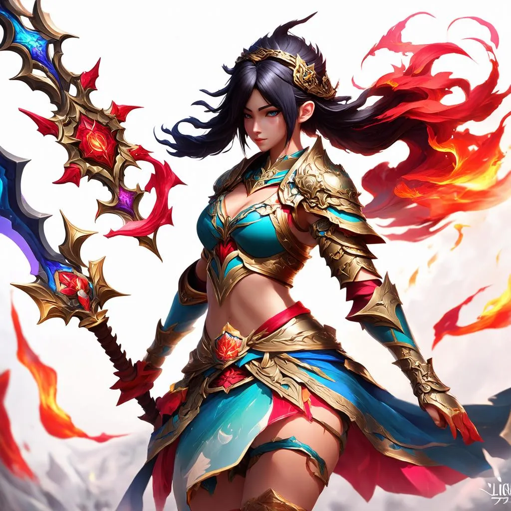 Beautiful Lien Quan skin