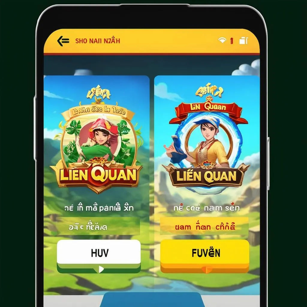 Ứng dụng đặt tên game Liên Quân