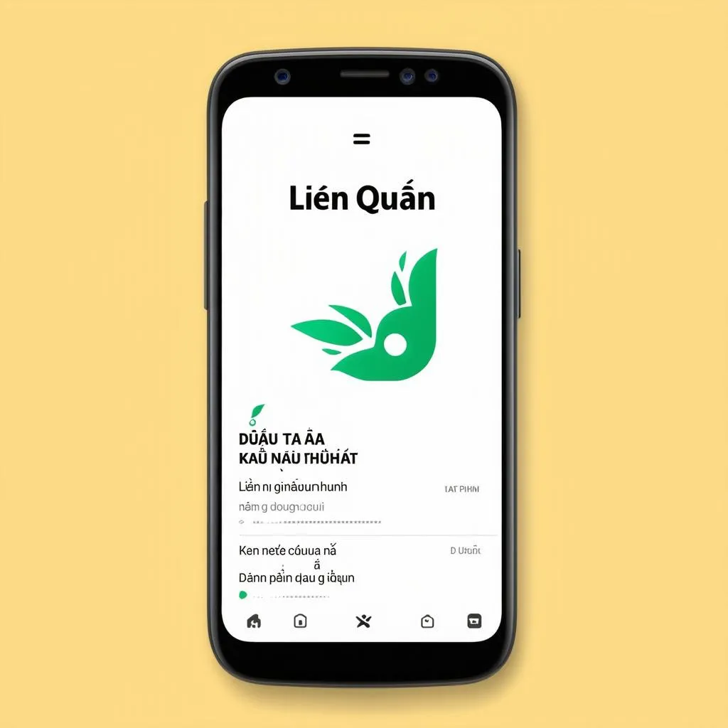 Hình ảnh ứng dụng Liên Quân Mobile trên điện thoại