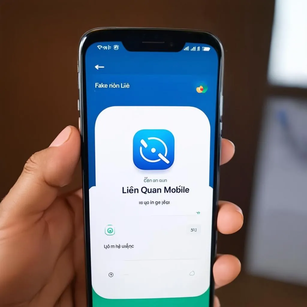 Ứng dụng Liên Quân Mobile giả mạo