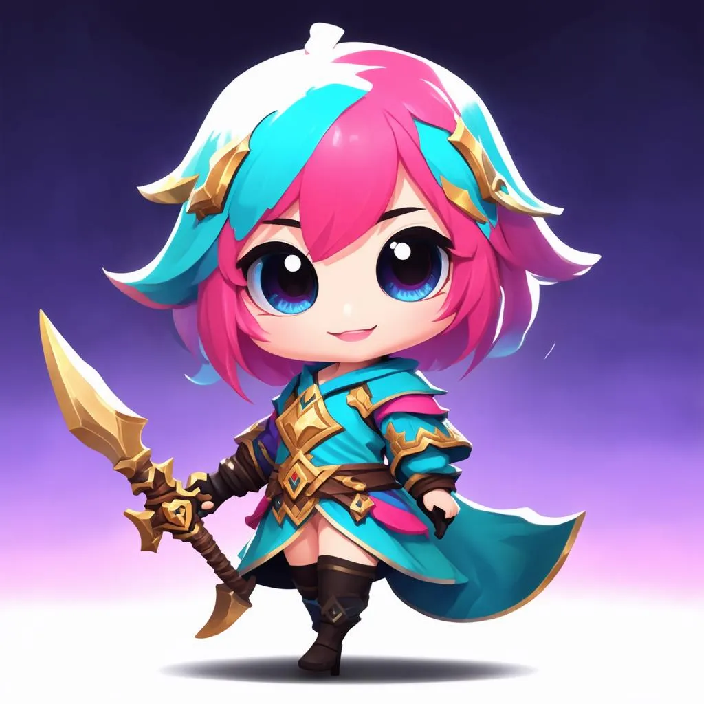 Vẽ chibi Liên Quân