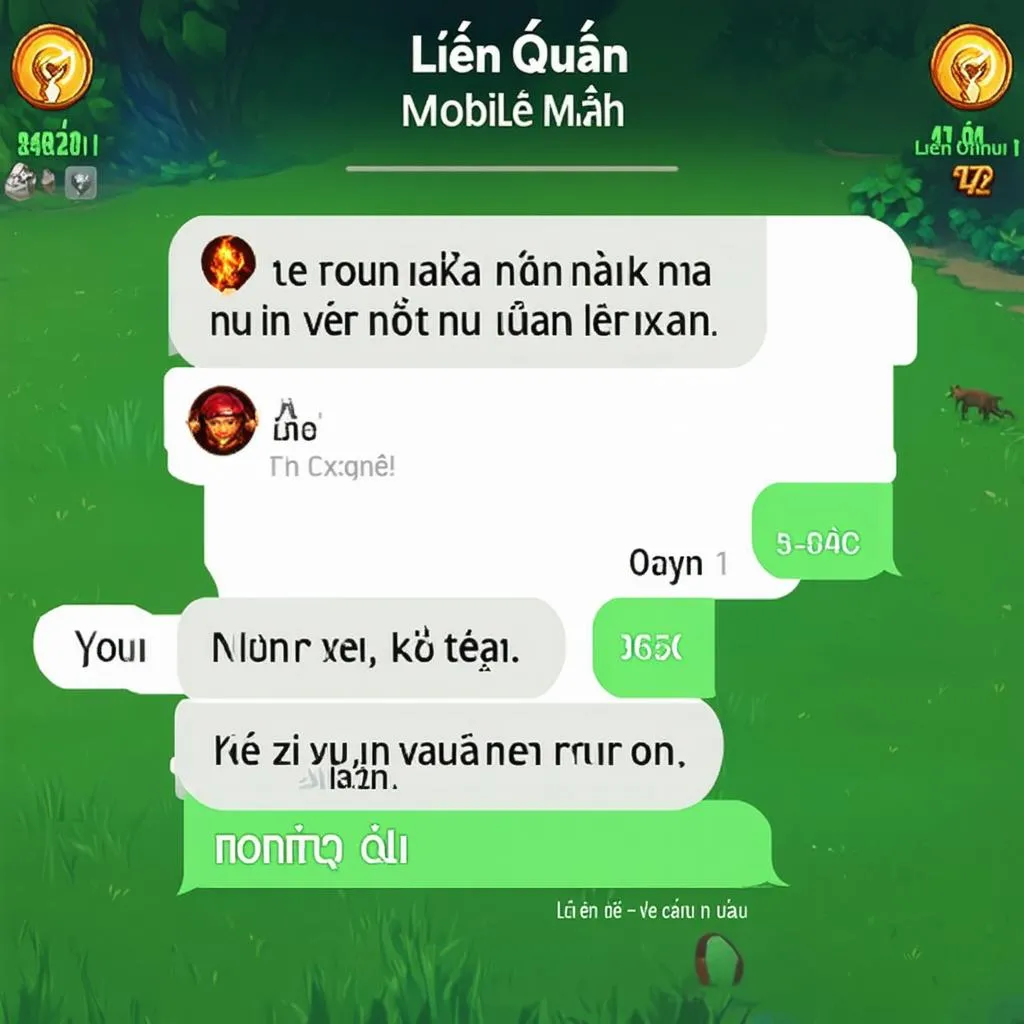 Xem tin nhắn trong Liên Quân Mobile