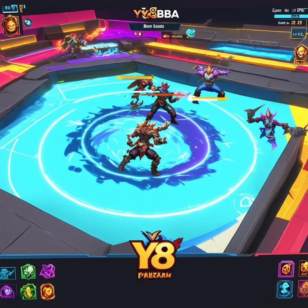 Game MOBA trên Y8