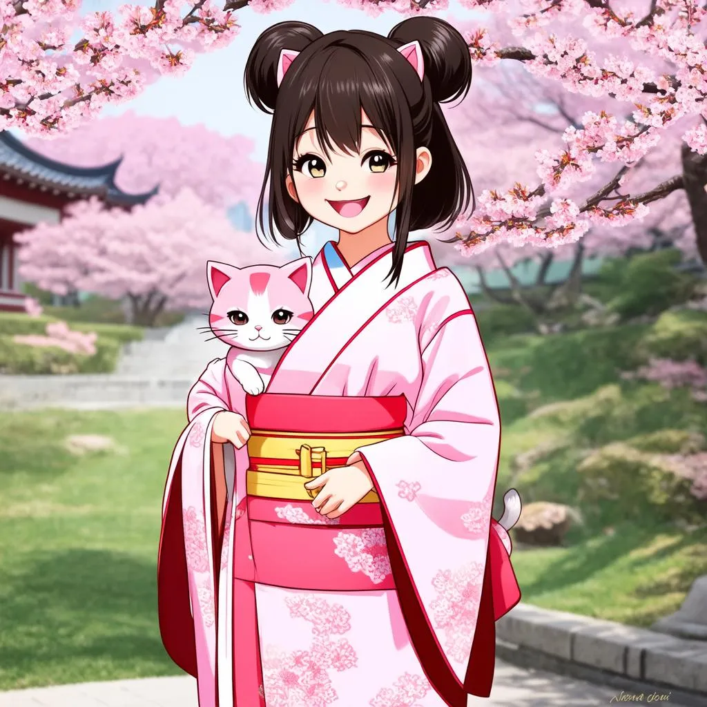 Airi Kimono Chibi