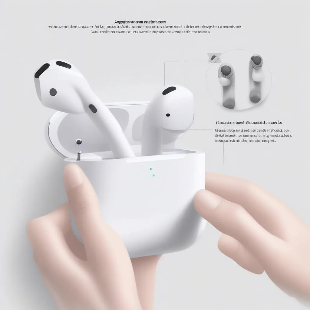 Hướng dẫn sử dụng Airpod