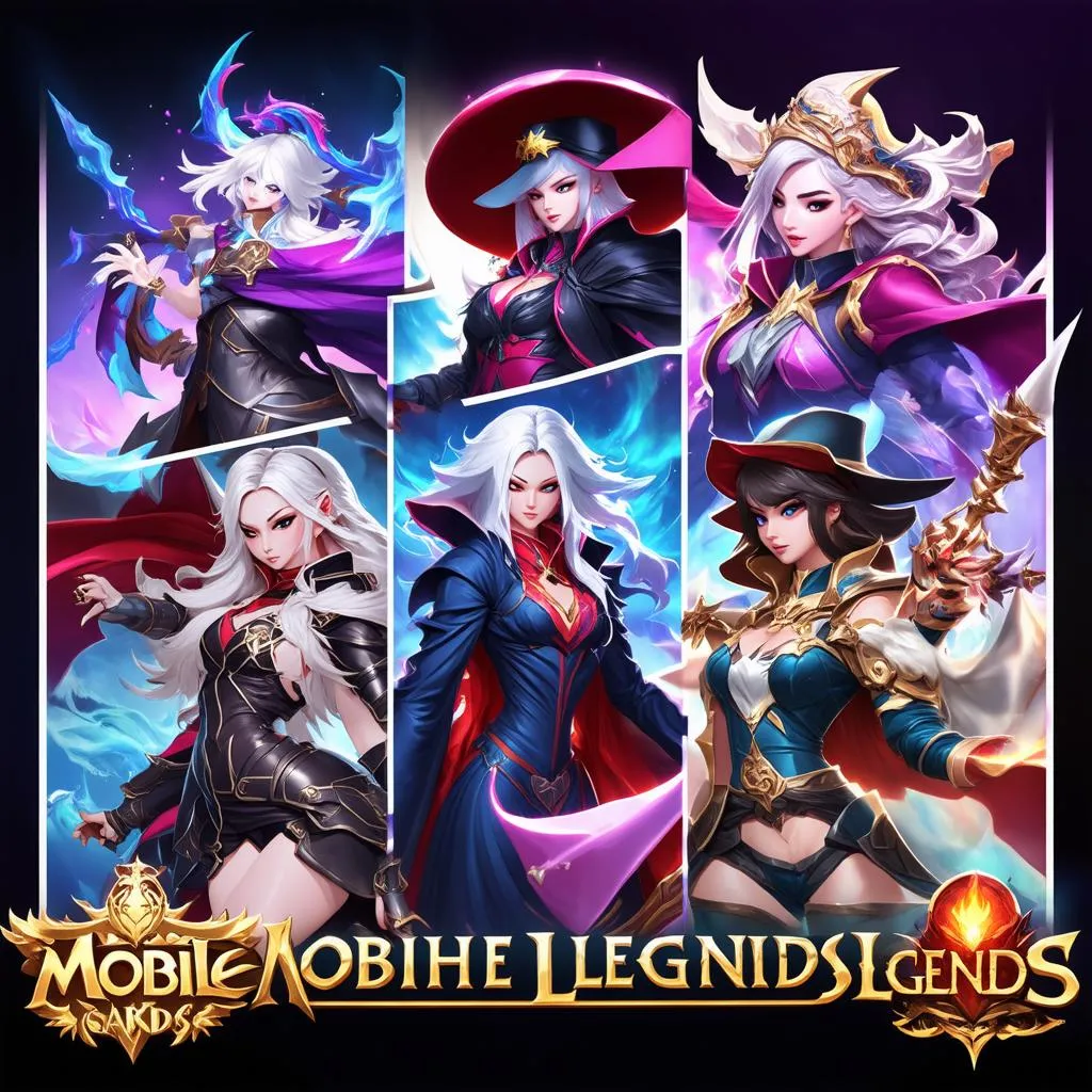 Hình ảnh các anh hùng trong Liên Quân Mobile Legends