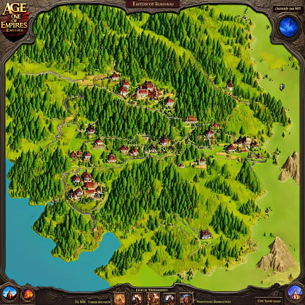 Age of Empires 2 HD Map