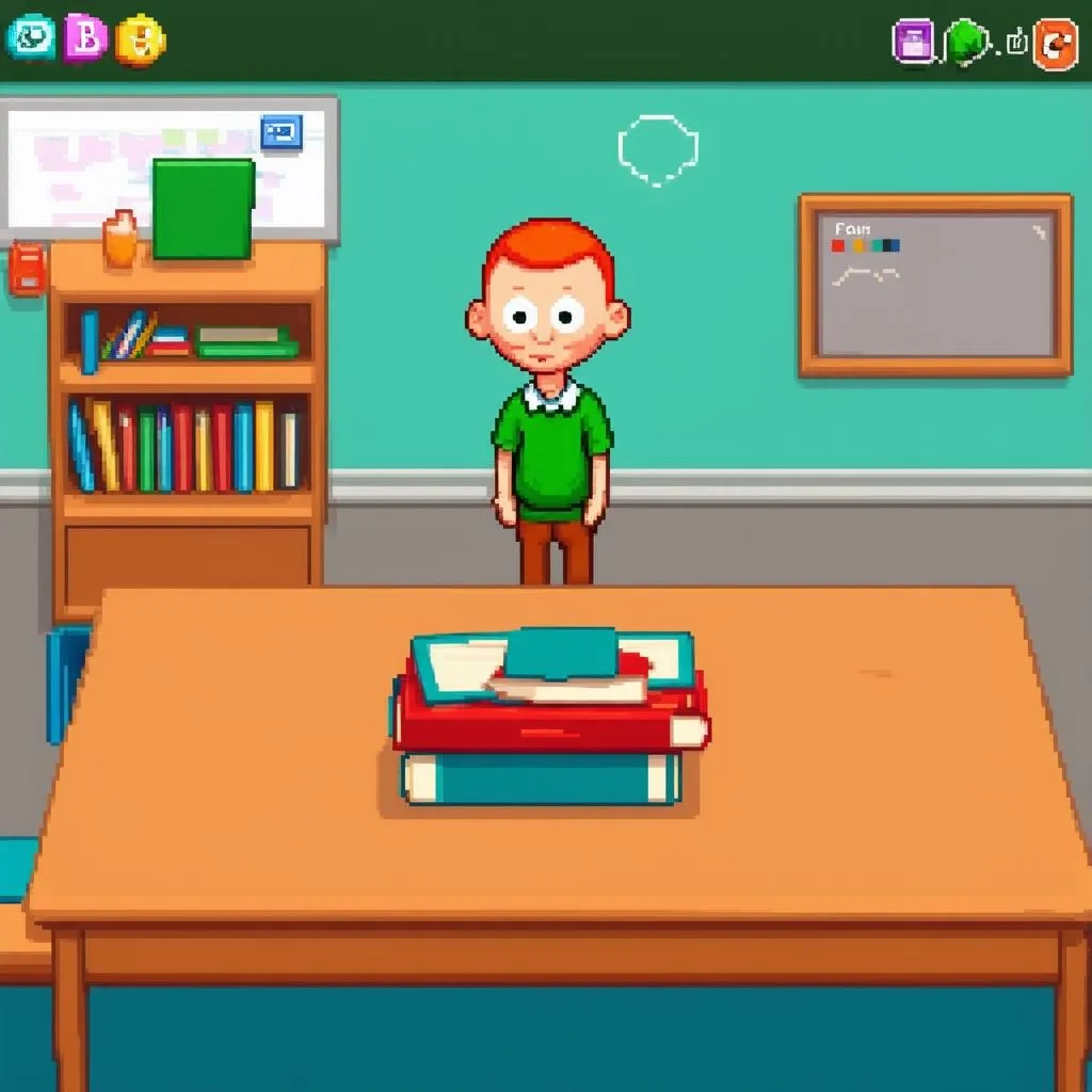 Gameplay Baldi's Basics