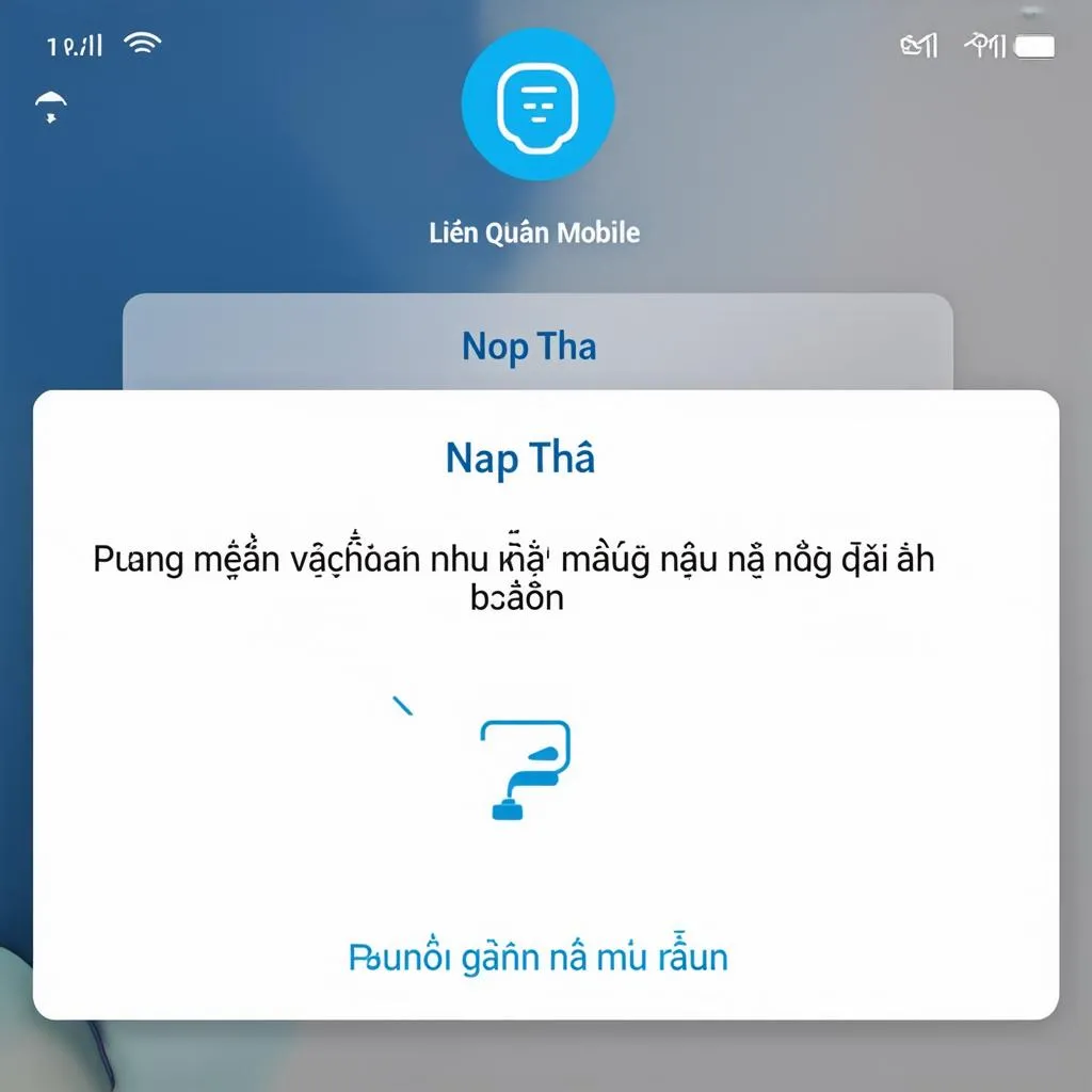 Bảng Nạp Liên Quân