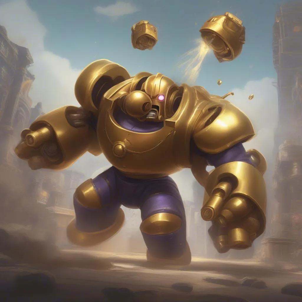 Blitzcrank móc kép địch