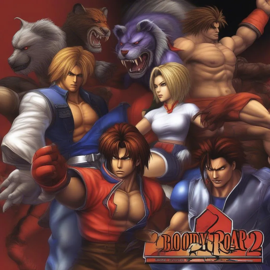 Bloody Roar 2: Hình ảnh hiện đại