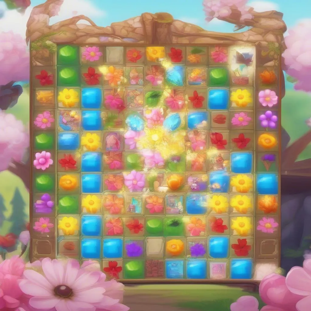 Blossom Blast Saga Gameplay