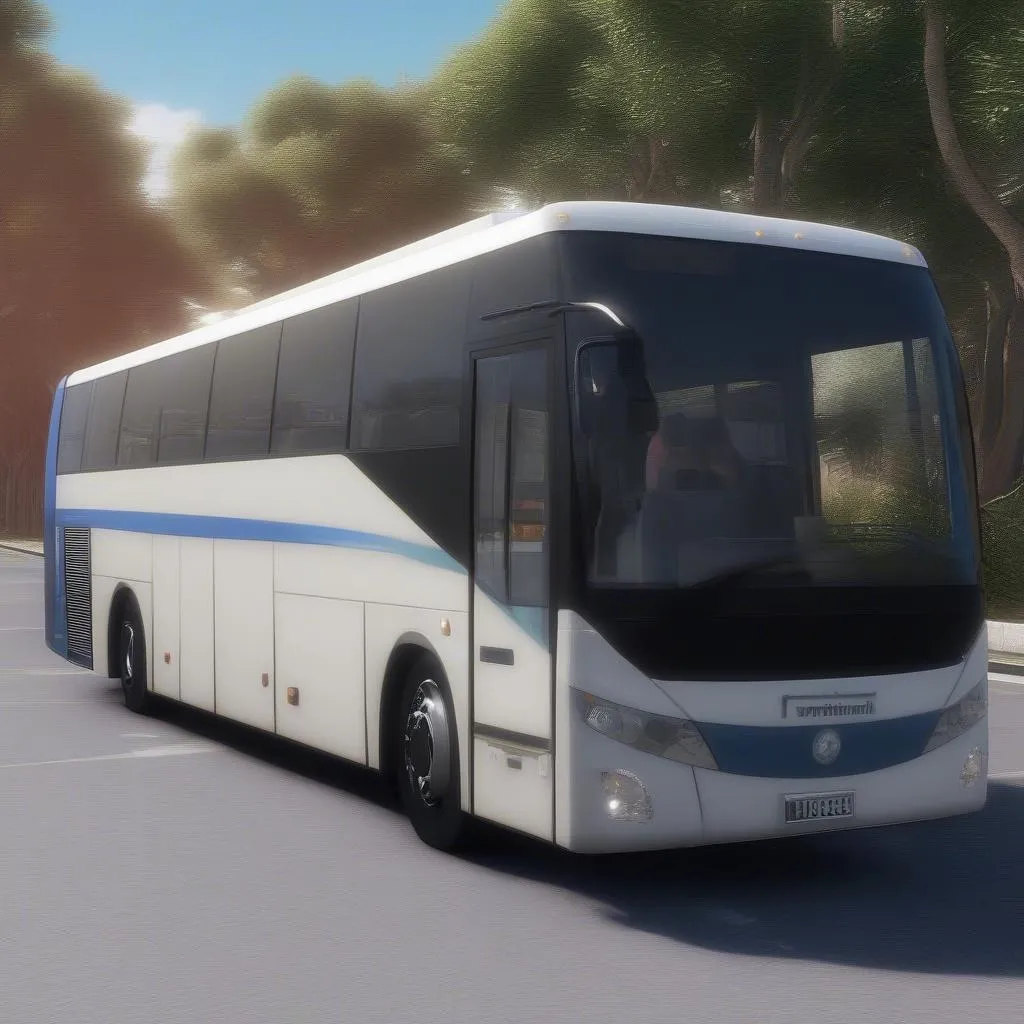 Xe buýt trong game Bus Simulator Ultimate