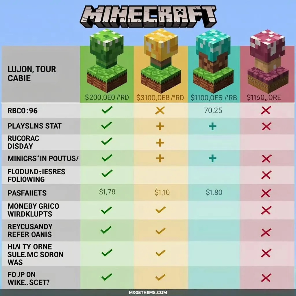 Các phiên bản Minecraft