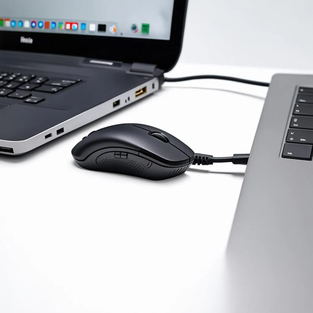 Cắm chuột chơi MU qua USB