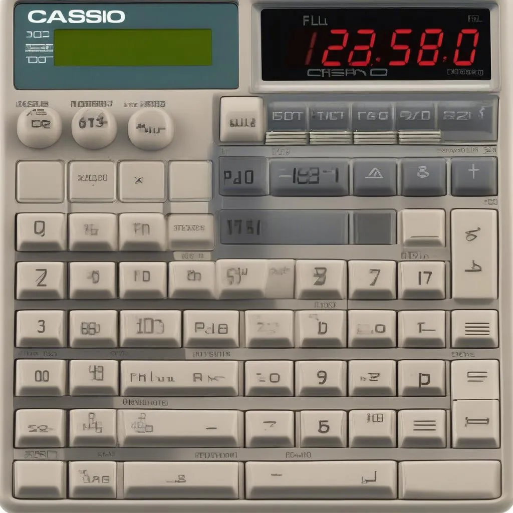 máy tính casio chơi game