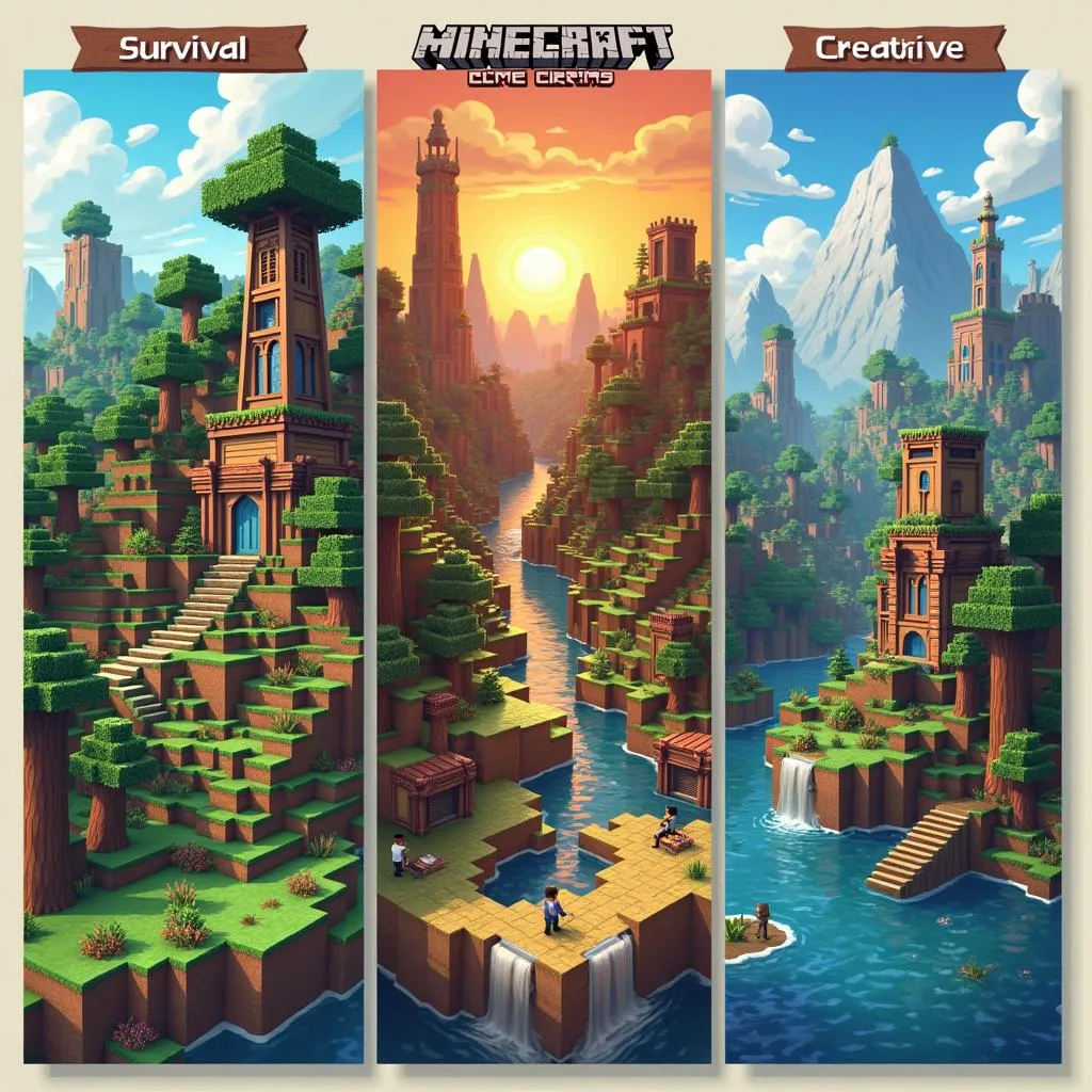 Các chế độ chơi Minecraft