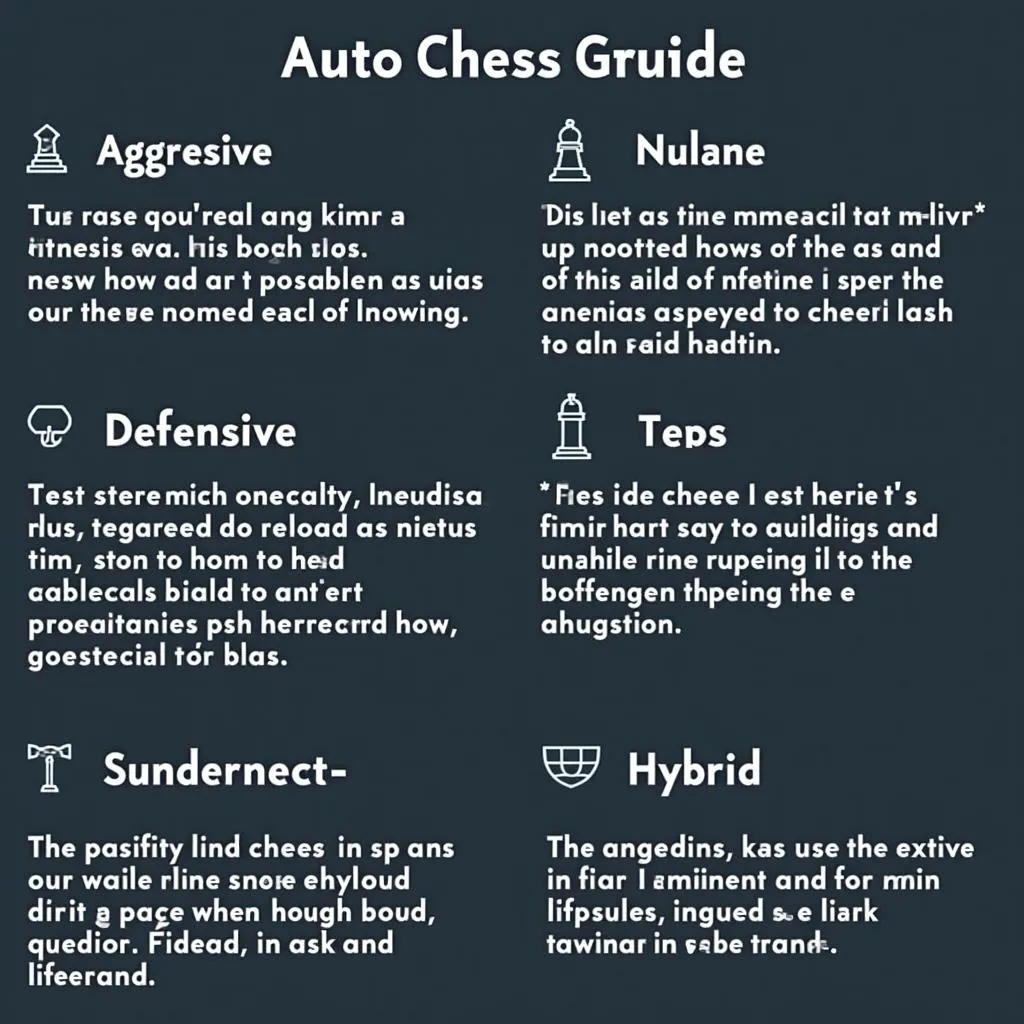 Chọn chiến lược phù hợp trong Auto Chess