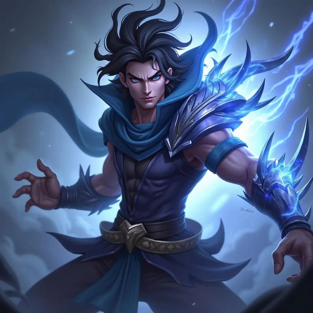 Hình ảnh Yasuo Ma Kiếm trong LMHT