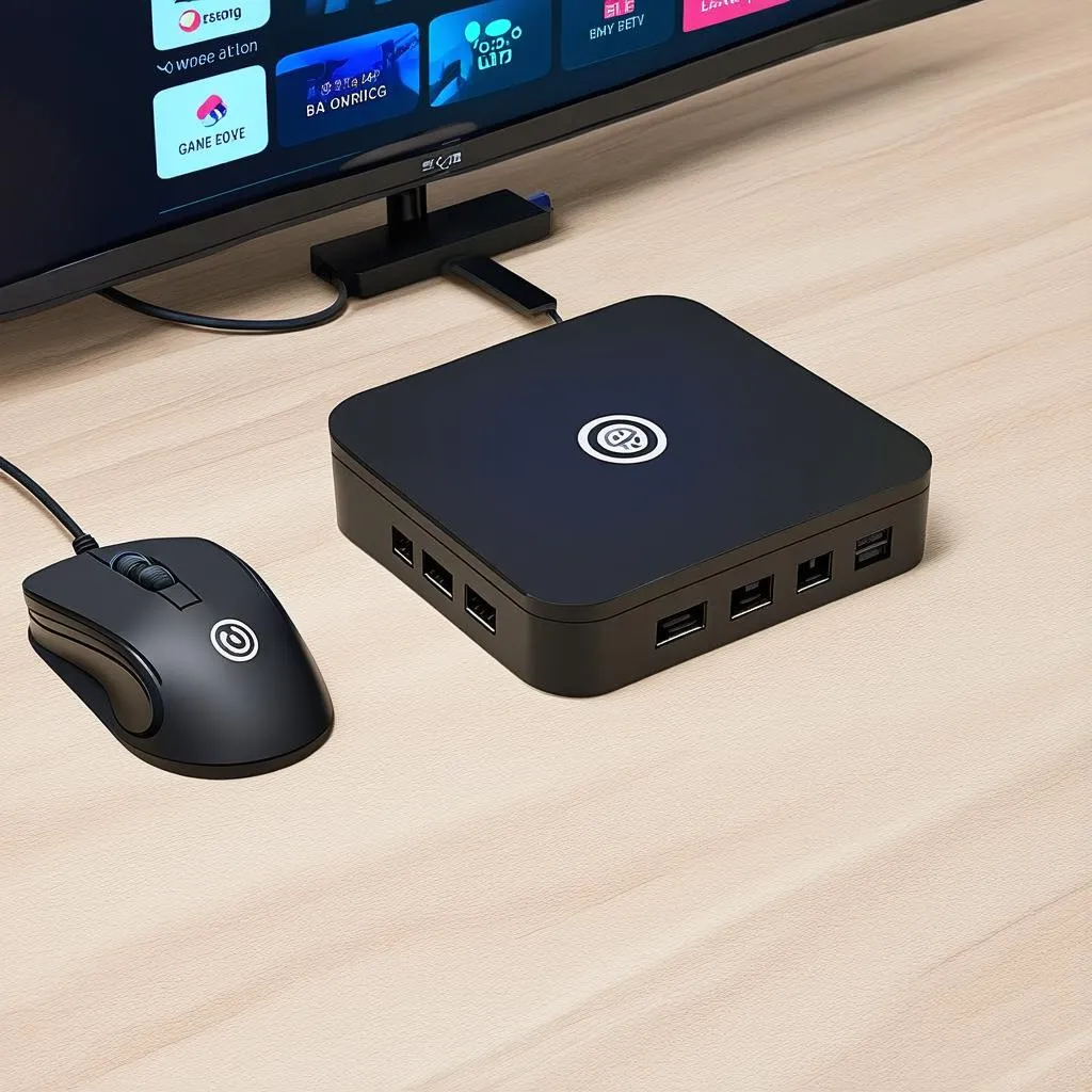 chuột chơi game trên tv box