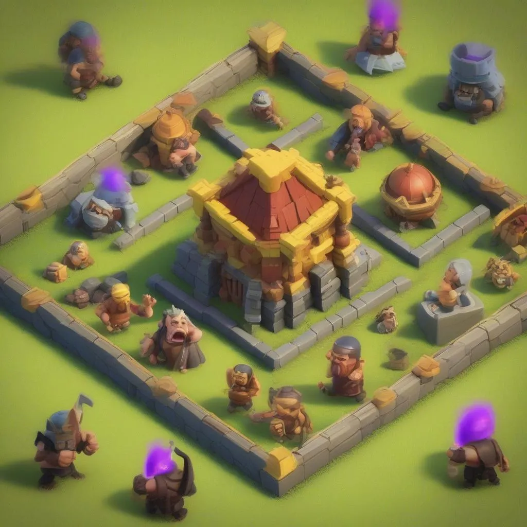 Tham gia clan Clash of Clans