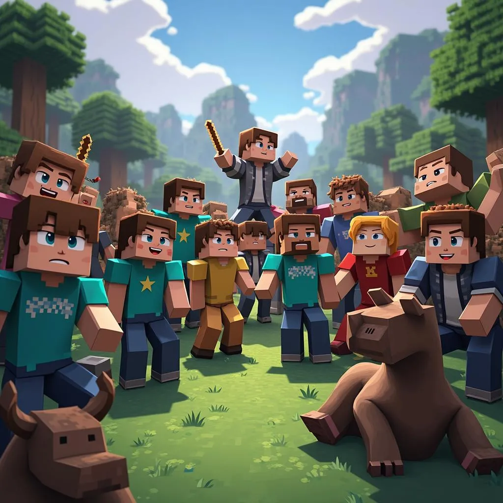 Cộng đồng game thủ Minecraft